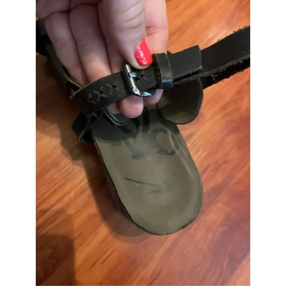 OTBT Maverick Platform Leather T strap Thong Slingback size 9. - Picture 5 of 15